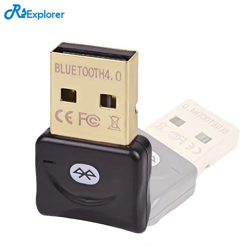 RSExplorer Беспроводной USB Bluetooth адаптер КСО 4 0 Двойной режим Dongle компьютер приемник