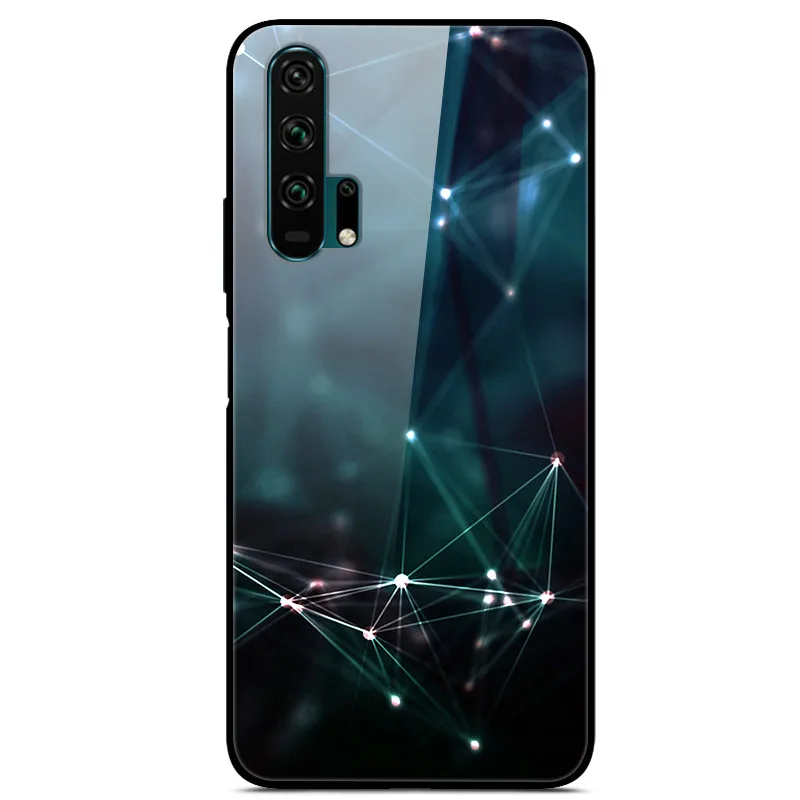 Premium Tempered Glass Hard Back Cover for Huawei Honor 20 Series