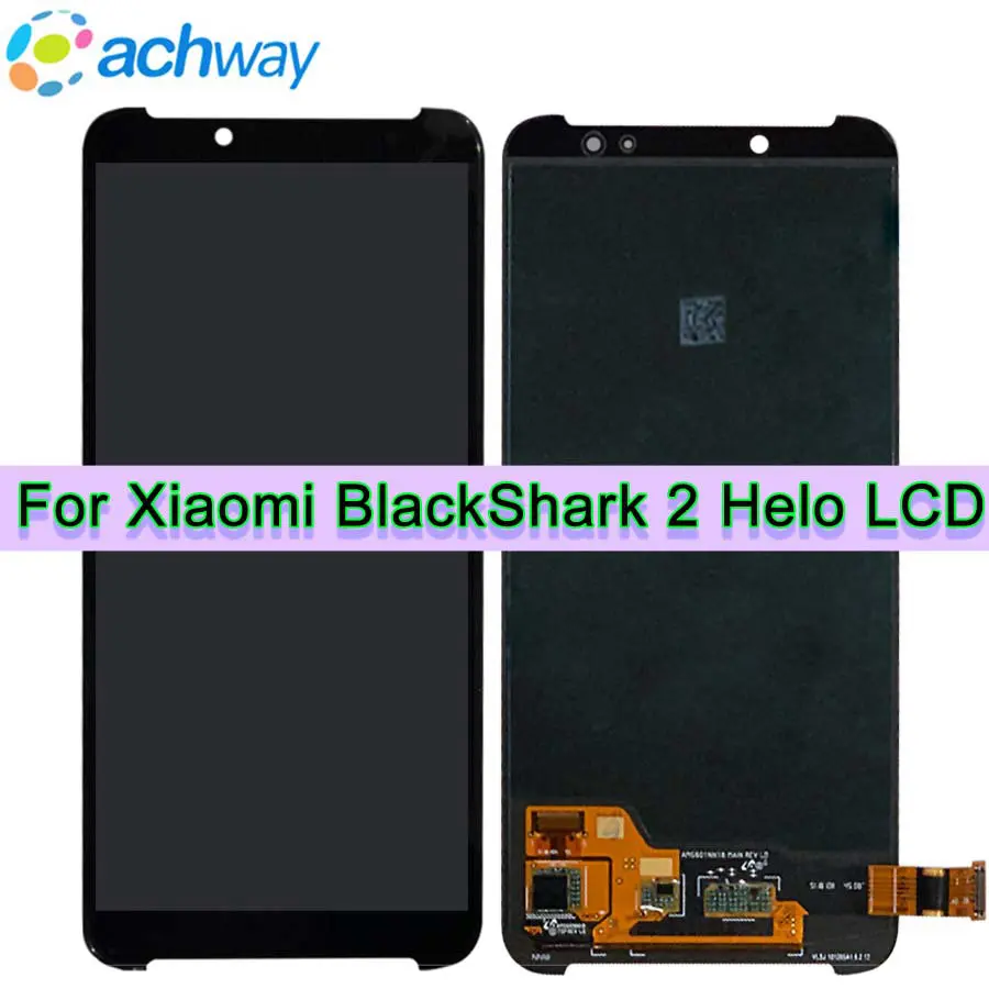 

Amoled Screen Xiaomi Black Shark Helo LCD Black Shark2 Display Digitizer Assembly Touch Screen Replace 6.01"BlackShark 2 LCD