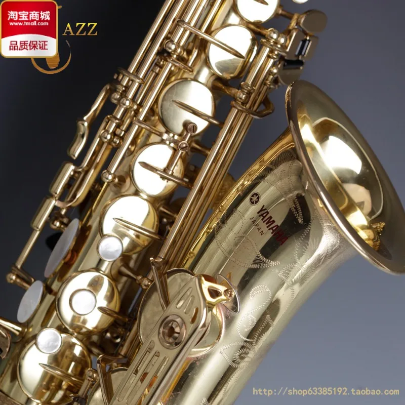 Copy YAS 61 Gold Plated Saxophone Alto Professional Brass instruments