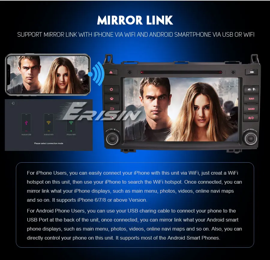 Perfect 8" Android 9.0 OS Car DVD Multimedia GPS Radio for Mercedes-Benz A-Class W169 2005-2012 & B-Class W245 2005-2012 & Vito 2006+ 17