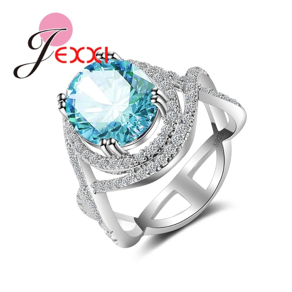 Luxury Princess Cut CZ Ring with Micro Paved Clear Zircon 925 Sterling Silver High Polished Women Rings | Украшения и аксессуары