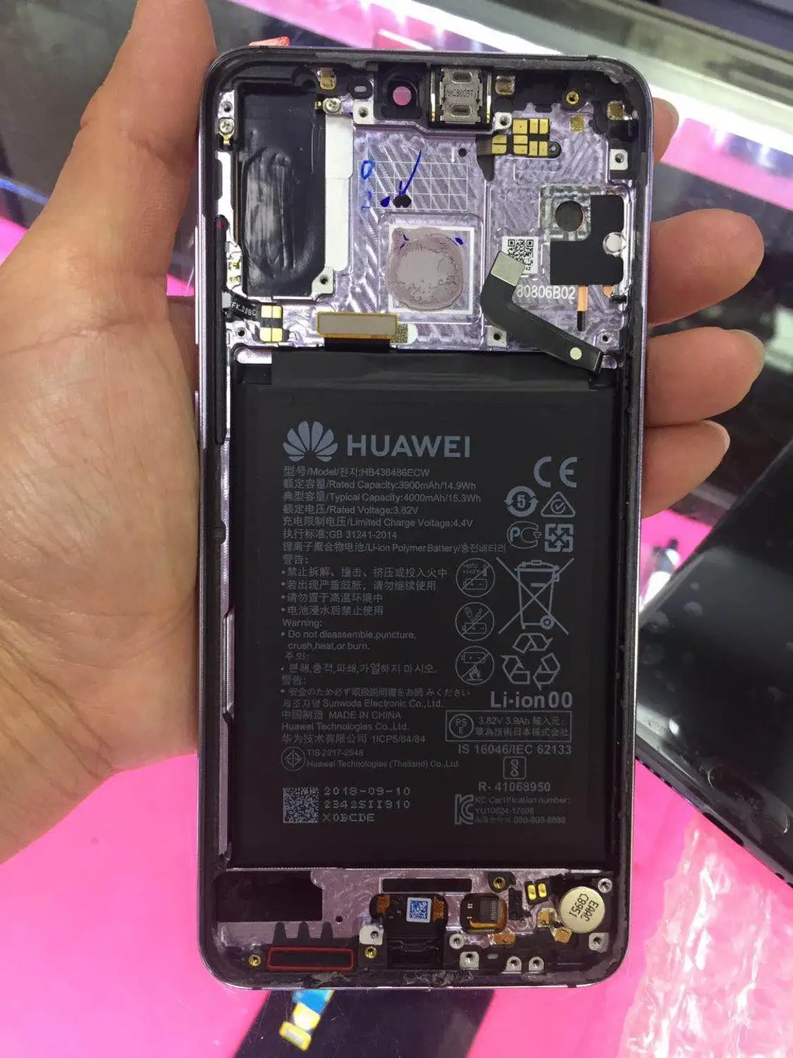 

Orginal Huawei P20 Pro Touch Screen Assembley P20 Pro Display LCD With Frame for Phone Replacement