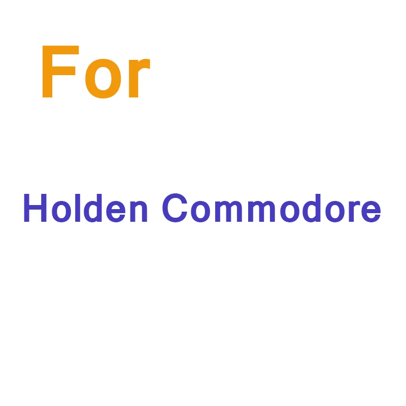 Cawanerl резиновая прокладка для автомобиля уплотнительная прокладка комплект уплотнительная прокладка край отделка для Holden barina Calais Caprice Commodore Cruze - Цвет: For Commodore