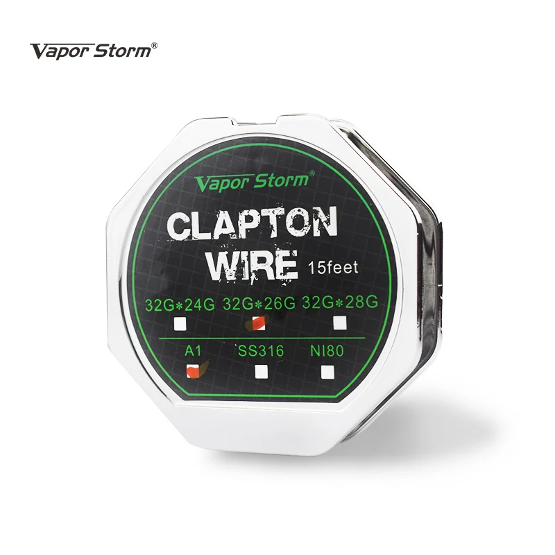 

15 Feet Vapor Storm Clapton Wire 32G*(28G*26G*24G) Heating Wire RDA RBA RDTA Rebuildable Atomizer Coil DIY Acessories