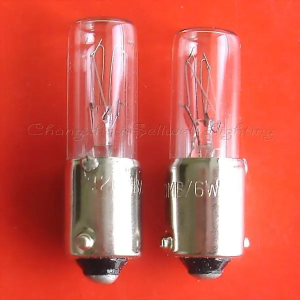 Бесплатная доставка новинка 120v 6w Ba9s 3000h 120 Мб! Миниатюрные лампы для освещения