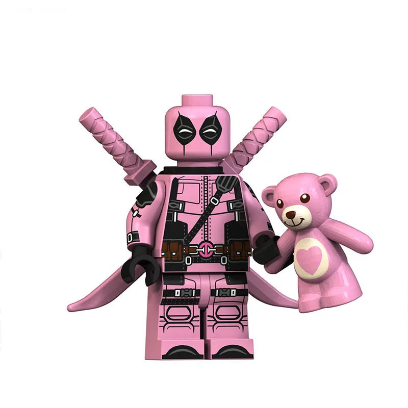 For squishy  Marvel Carnage Black Spider-Man Iron Man Strange Batman Death Servant Venom Model Building Block Kit Brick Toy jm45