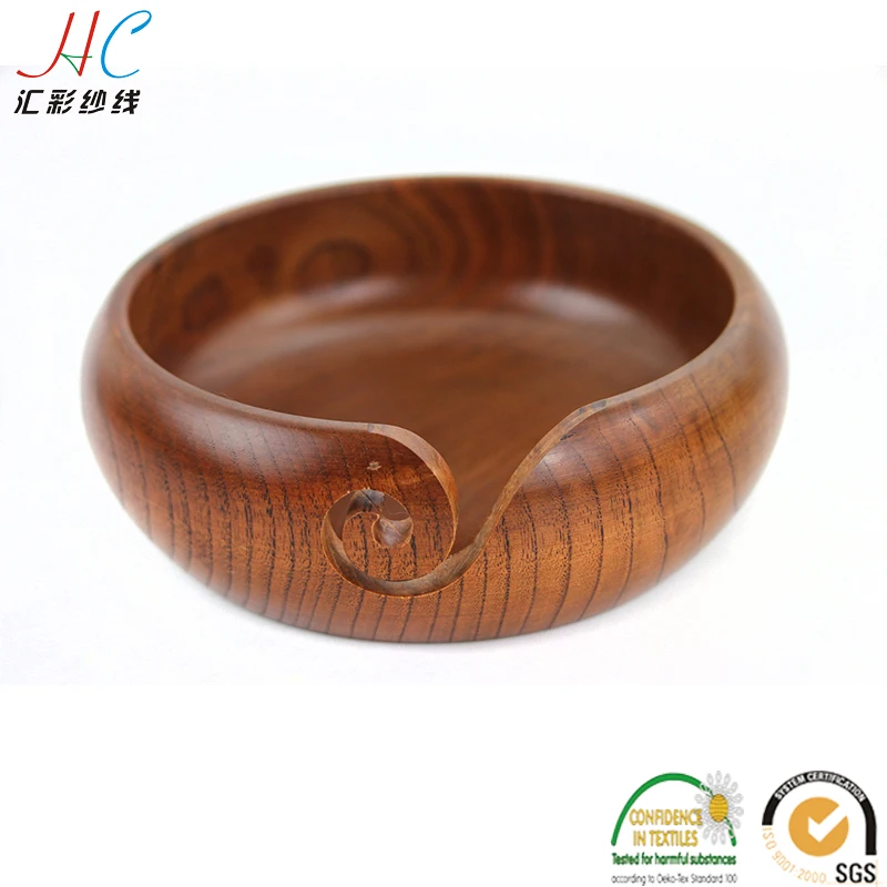 Us 10 8 Shanghai Smb Wool Assistant Tool Wood Yarn Bowl Knitting Accessory Bowl Yarn Holder In Diy Craft Storage From Home Garden On Aliexpress