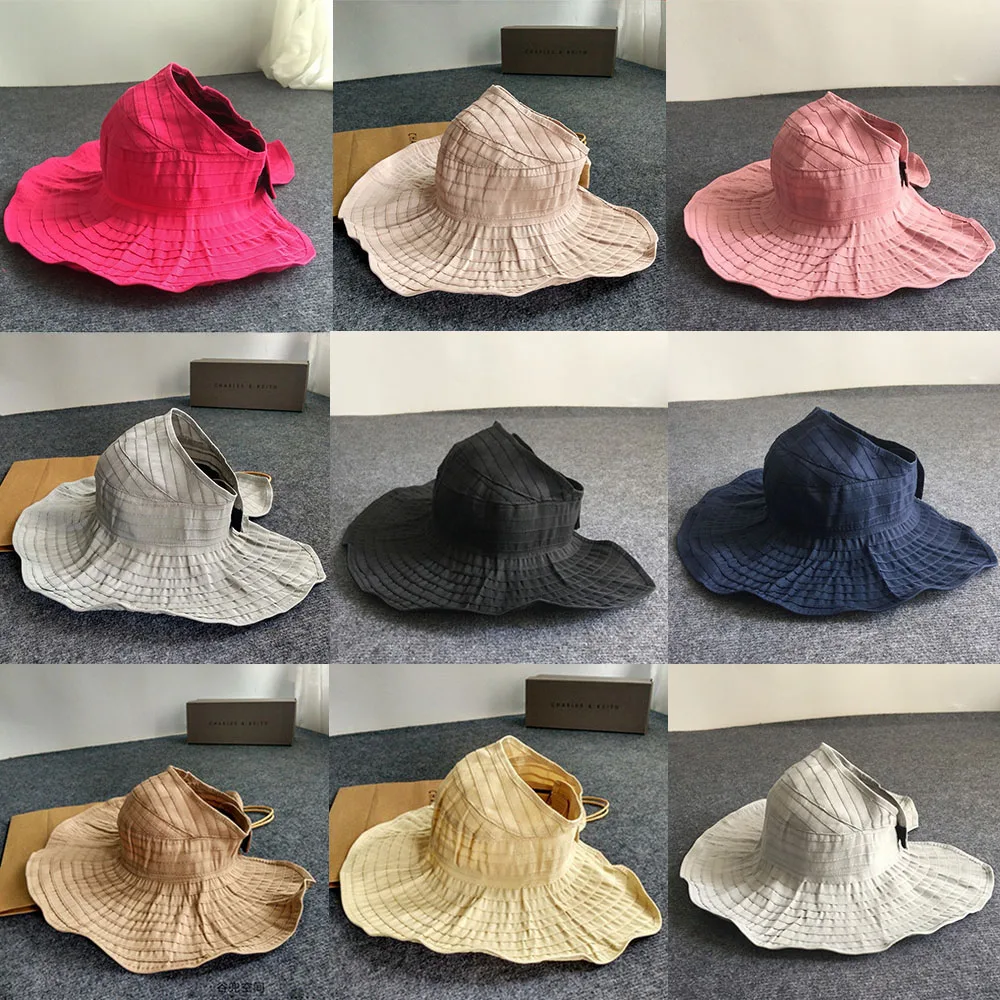 Женская Солнцезащитная шляпа, для улицы, Солнцезащитная Складная Большая шляпа, кепка, козырек, кепка, регулируемая, ACC