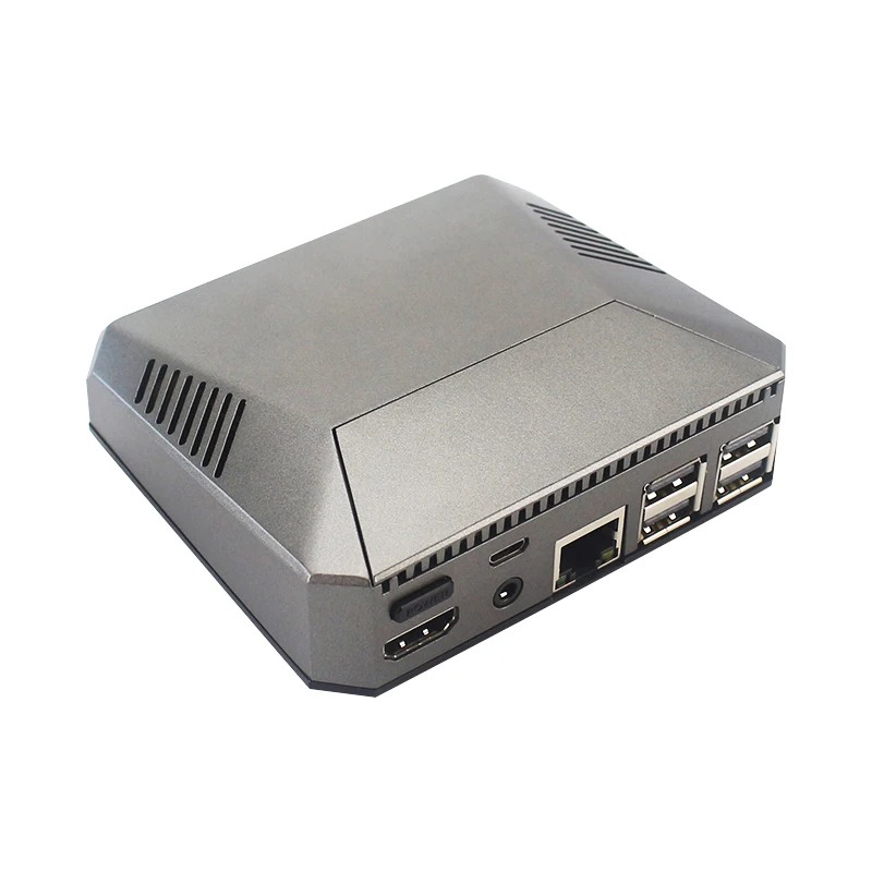 Последний Raspberry Pi 3 Model B + корпус алюминиевый металлический вентилятор охлаждения