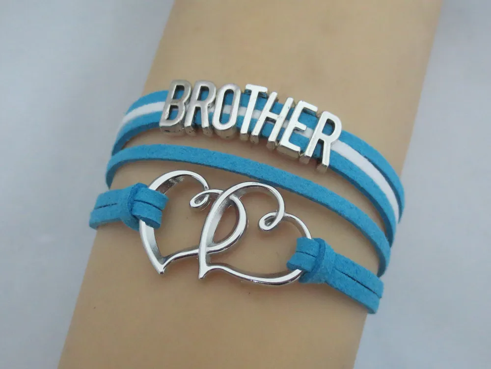 Fashion Infinity Brother Bracelets Charm Boys Best Img 9357