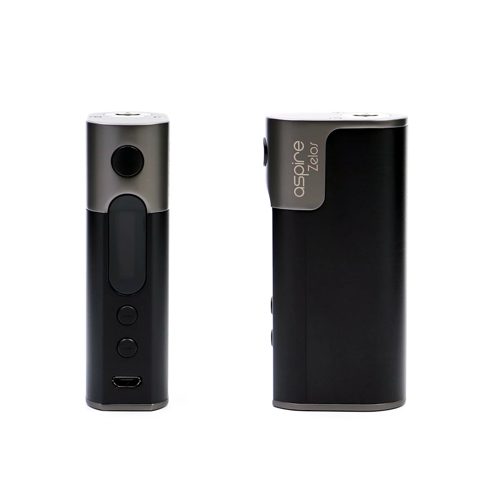 Оригинальный Aspire Zelos 50 Вт TC коробка Mod vape с 2500 мАч батарея сигарета зарядное