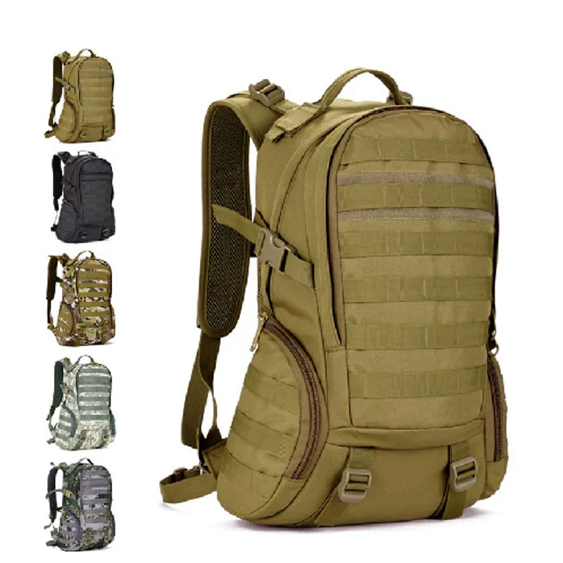 MOLLE Waterproof Knapsack Backpack Male Military 3P School Bags