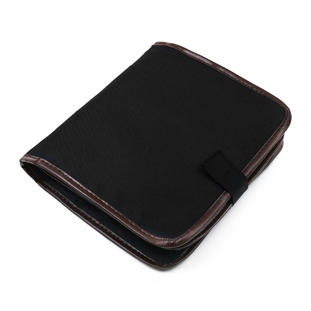 

Canvas Pencil Wrap 72 Slots Colored Pencil Case Roll Holder Multi-purpose Pouch for School Art Soft Travel