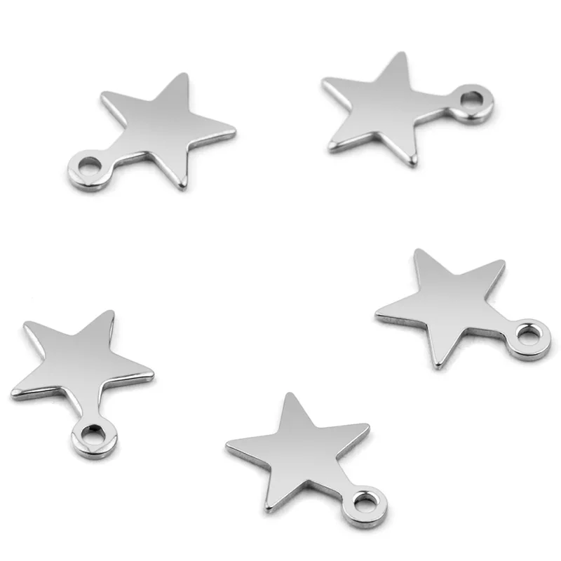 30 шт. DIY кулон из чистой нержавеющей стали 10*11 5 мм Маленькая подвеска|pendant diy|pendant