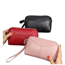 New leather ladies wallet Korean fashion leather long clutch bag mobile phone bag multi-color optional optional drone bag