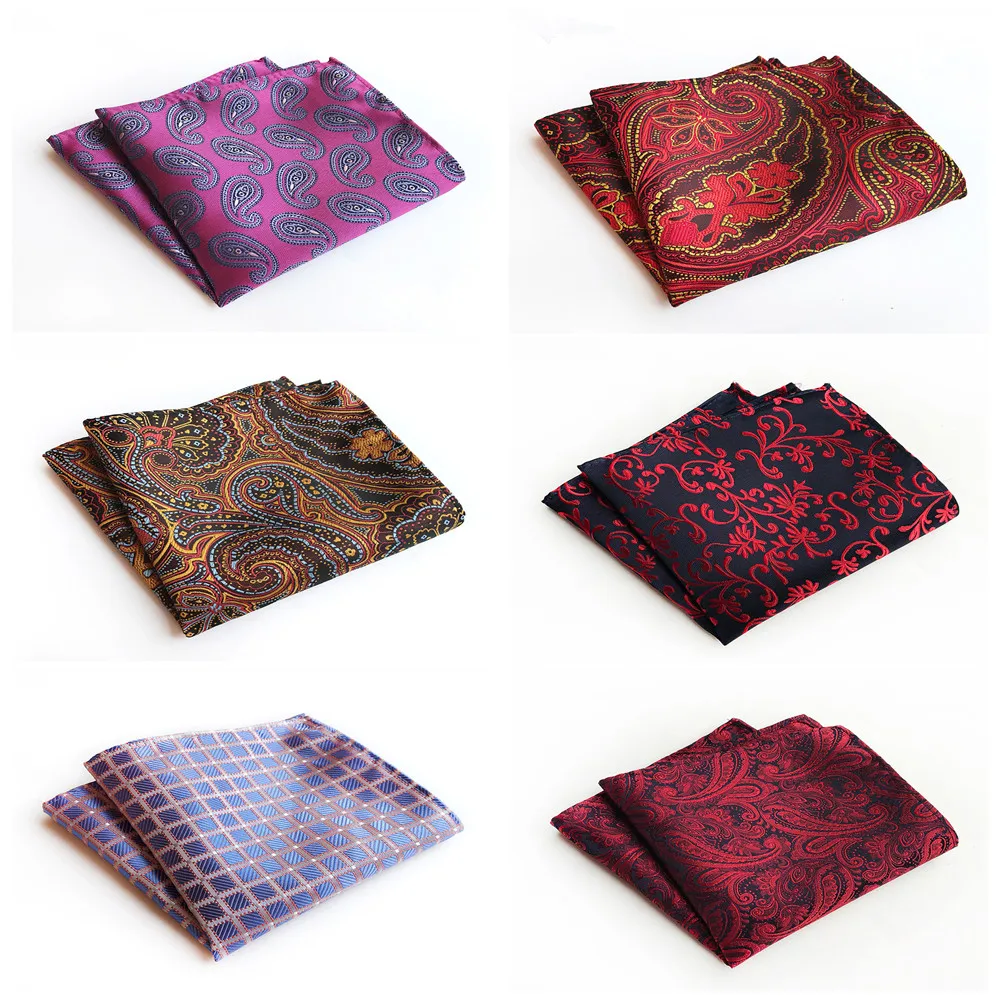 

2019 Fashion Explosion Polyester Material Men's Formal Retro Handkerchief Pocket Towel Unique Design Fashion Suit Pocket Towel