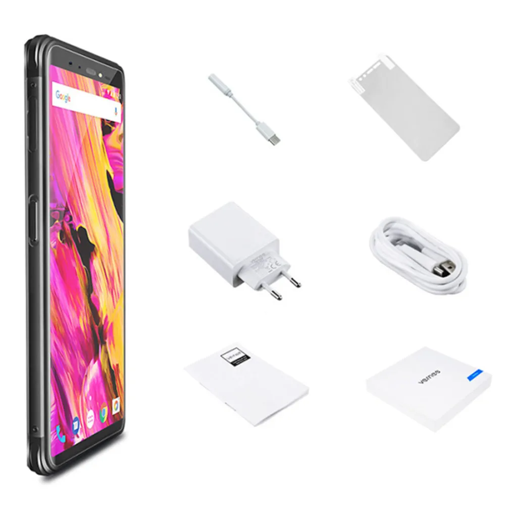 Vernee V2 PRO 6 ГБ Оперативная память 4G B Helio P23 MTK 2 0 ГГц Octa Core 5 99 дюймов Quad Камера IP68