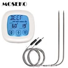 font b Digital b font Meat font b Thermometer b font Touchscreen 2 in 1