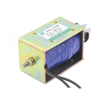 

Push-pull type through frame solenoid DC magnet XRN-1578T 110W DC 12V 24V Stroke 10mm