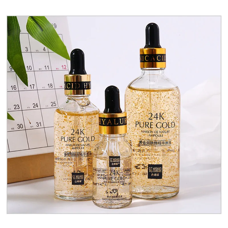 

24K Gold Anti Wrinkle Aging Essence Liquid for Moisturizing Skin SSwell