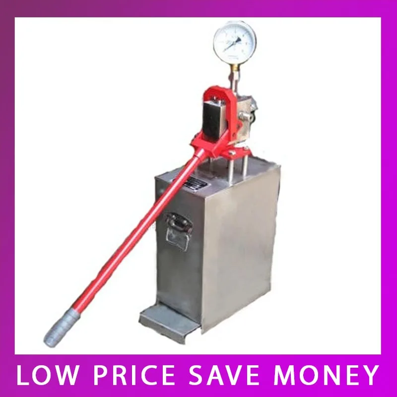 

New Arrive Stainless Steel Manual Test Water Pipe PPR Press Machine Manual Pressure Testing Pump