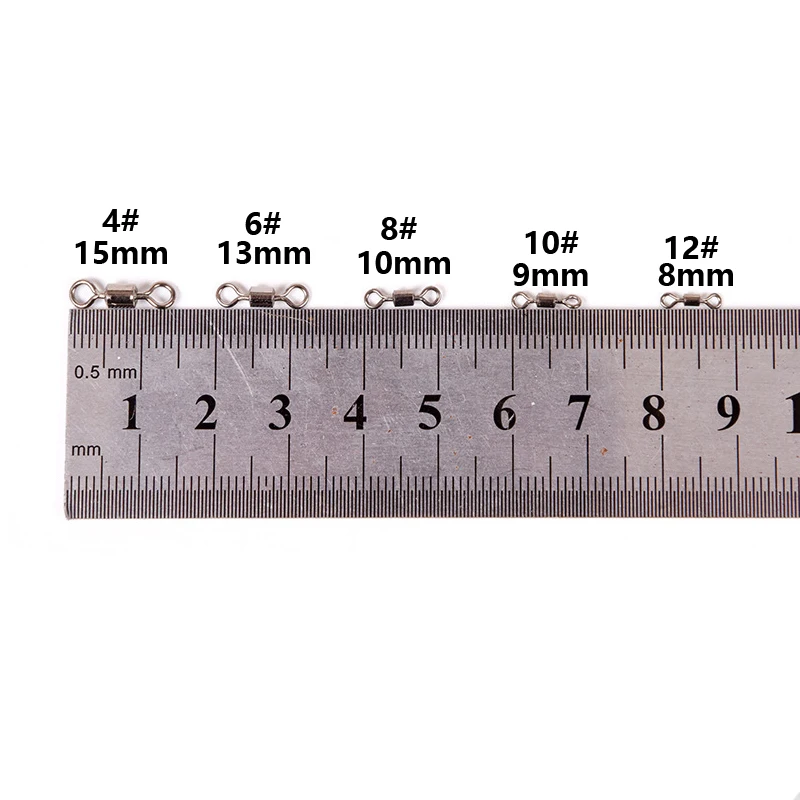 MNILOID 500 шт. шарикоподшипник рыболовные Solid железные твердые кольца Вращающийся шарнир для рыбалки соединитель крючок рыболовные снасти аксессуары