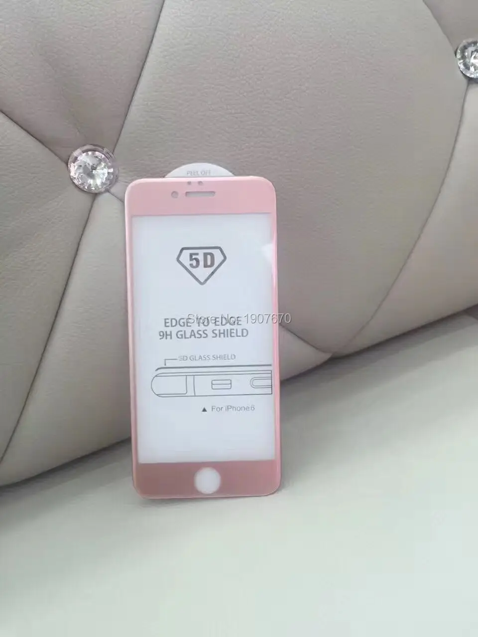 Новинка 5D полное покрытие стеклянная пленка для iphone 7 6 6s plus Полное стекло 4D