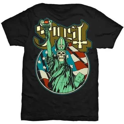 Ghost B.C 'STATUE OF LIBERTY' T SHIRT NUOVO E ORIGINALE-in T-Shirts from Men's Clothing on