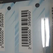 Тепловая печатная карта штрих-кода и qr-код визитная карточка поставка