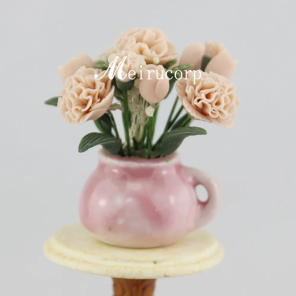 

Wholesale fine Dollhouses 1:12 scale Mini flower 1