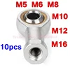 10PCS M5 M6 M8 M10 M12 Female Oscillating Bearing right left Thread Fish Eye Rod End Joint Bearing Machine Ball Bearing ► Photo 1/6