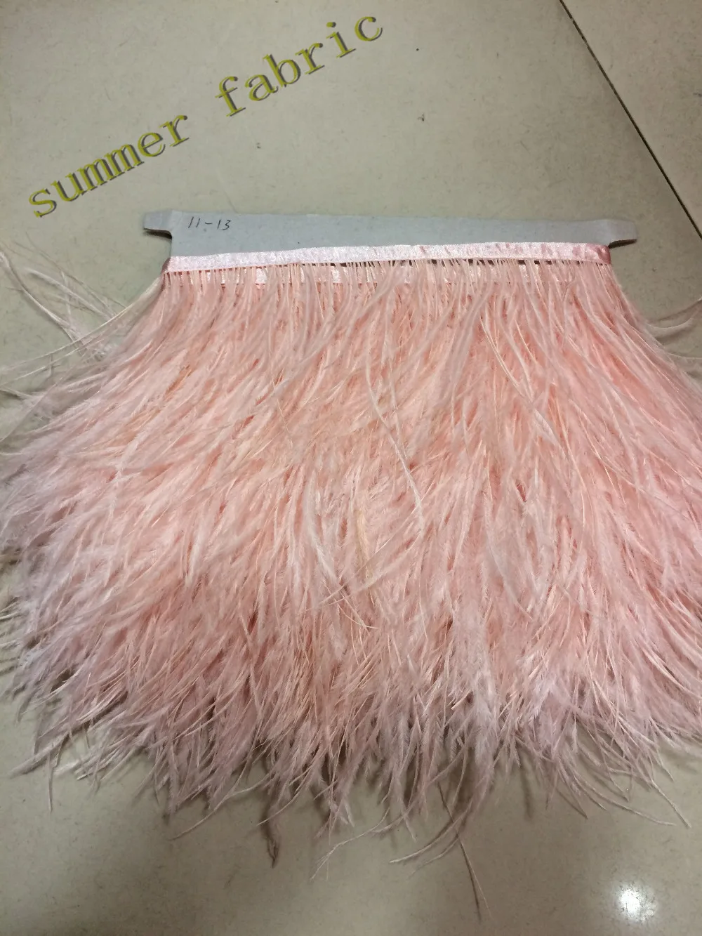 natural ostrich feather trim 10 yards/lot ostrich plume fringe trims