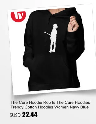 The Cure Hoodie Page 250 толстовки уличная одежда с длинным рукавом для женщин из хлопка с принтом простой негабаритных белый пуловер