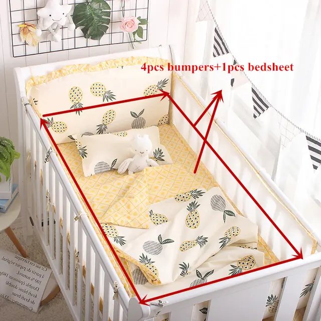 Breathable Summer 3d Mesh Baby Crib Bedding Set Sailboat Pattern