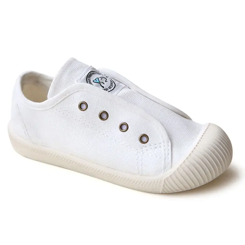 

baby girls boys unisex canvas casual shoes kids kindergarten white shoes children sport shoes free shipping