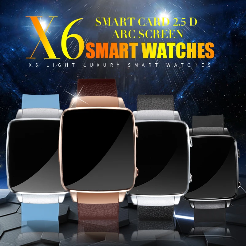 x6 smartwatch iphone