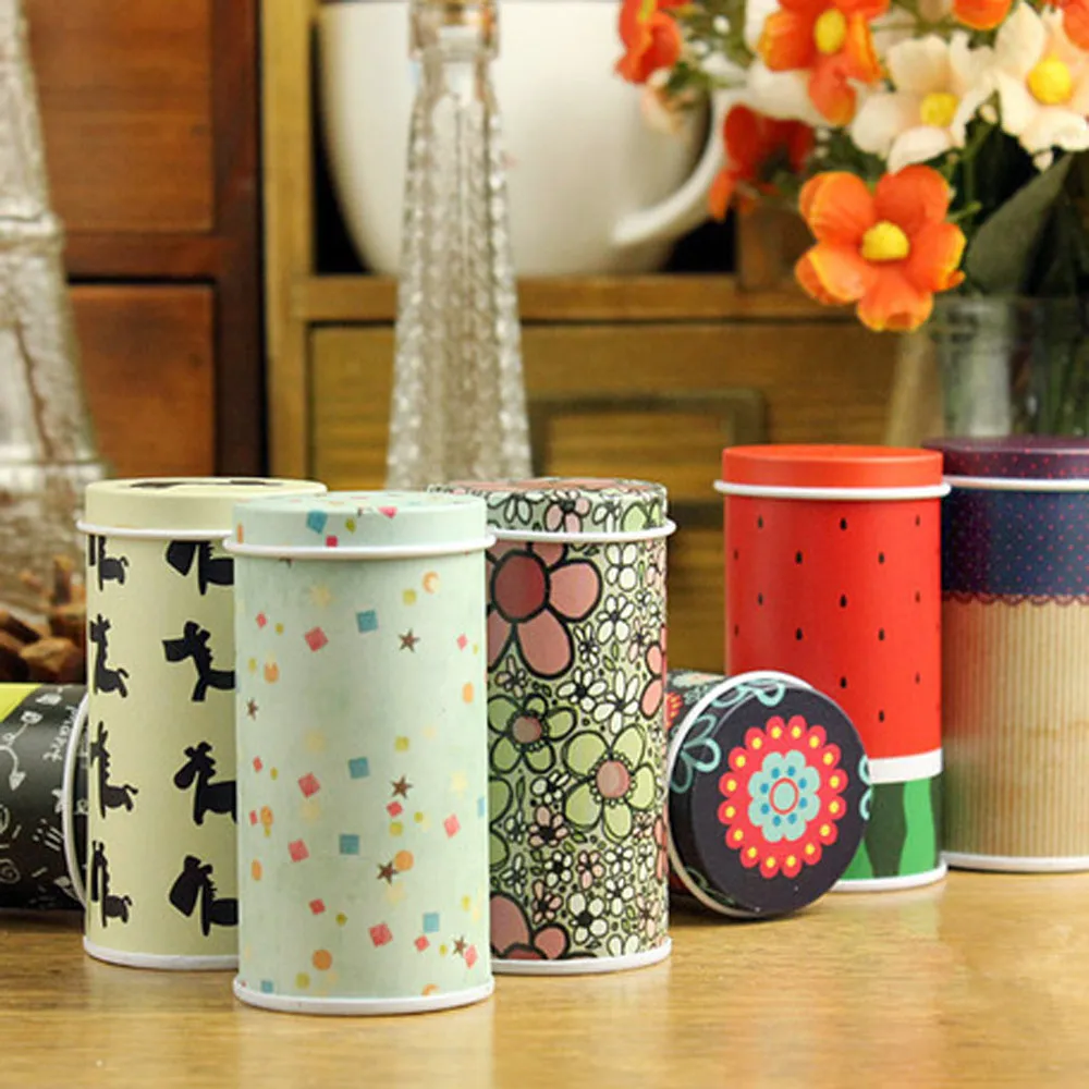 

2019 Metal Candy Trinket Tin Jewelry Iron Tea Coin Storage Square Box Case printed Household 3.8*7.3cm Tin Jewelry Box