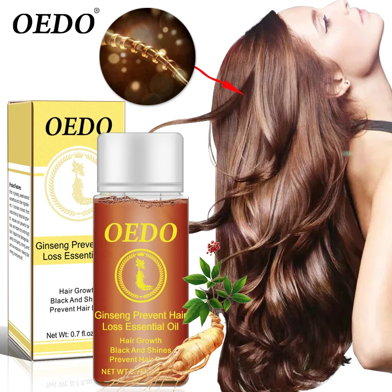 Ginseng Hair Care Essence Prevents Hair Loss and Repair Damaged Hair
