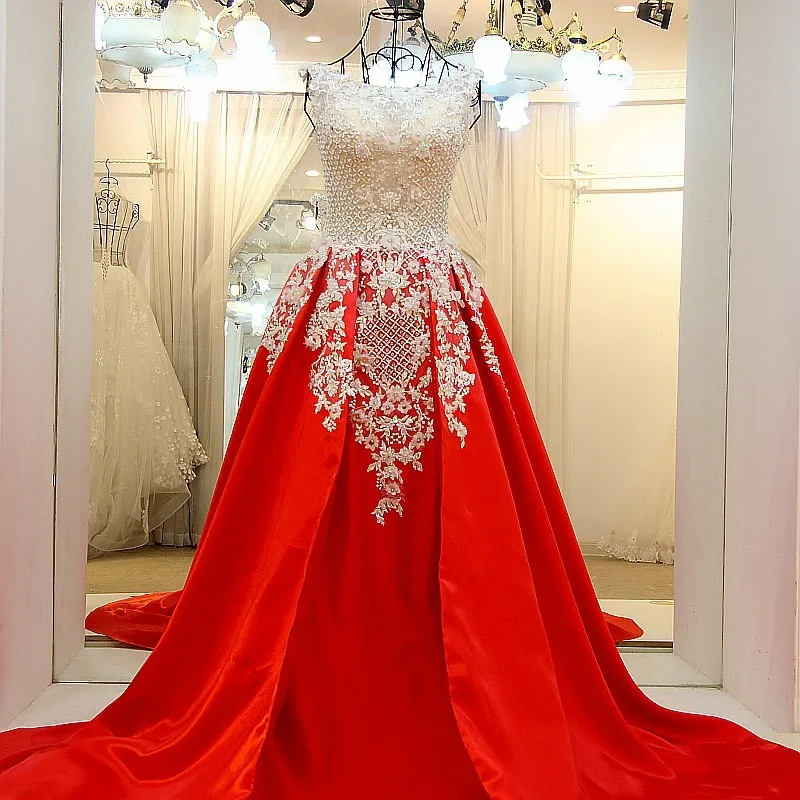 LS65472 мантия rouge женщин длиннее вечернее платье кружево бисером кристалл линия O шеи формальные вечерние платья платья 100% реальные