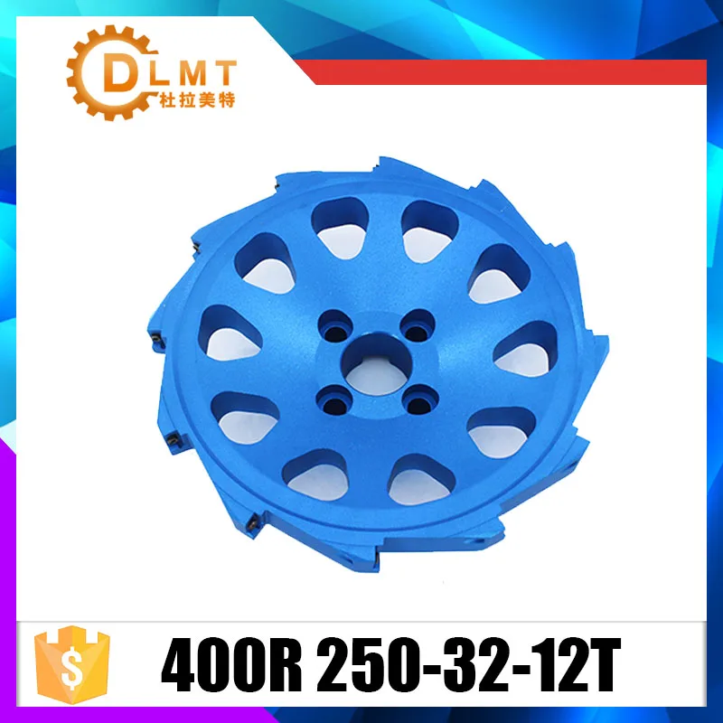 

1PC BAP400R Aluminium face mill BAP400R 250-40-12T 250mm 300mmAluminum cutter head milling high speed cutter head