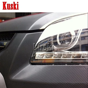 

30*127 Car Styling Carbon Fiber Sticker For Peugeot 307 206 308 407 207 2008 3008 508 406 208 For Citroen C4 C5 C3 C2