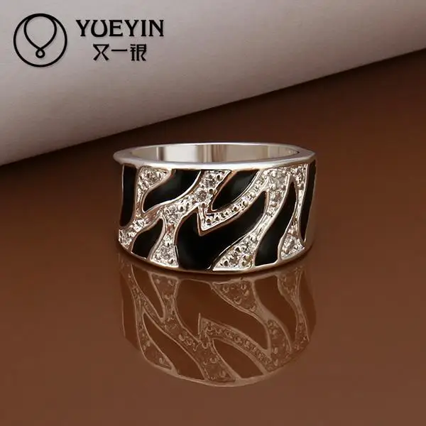 Free shipping Whosales Fahion Ring Jewelry R271 925 Silver plated new design finger ring for lady | Украшения и аксессуары