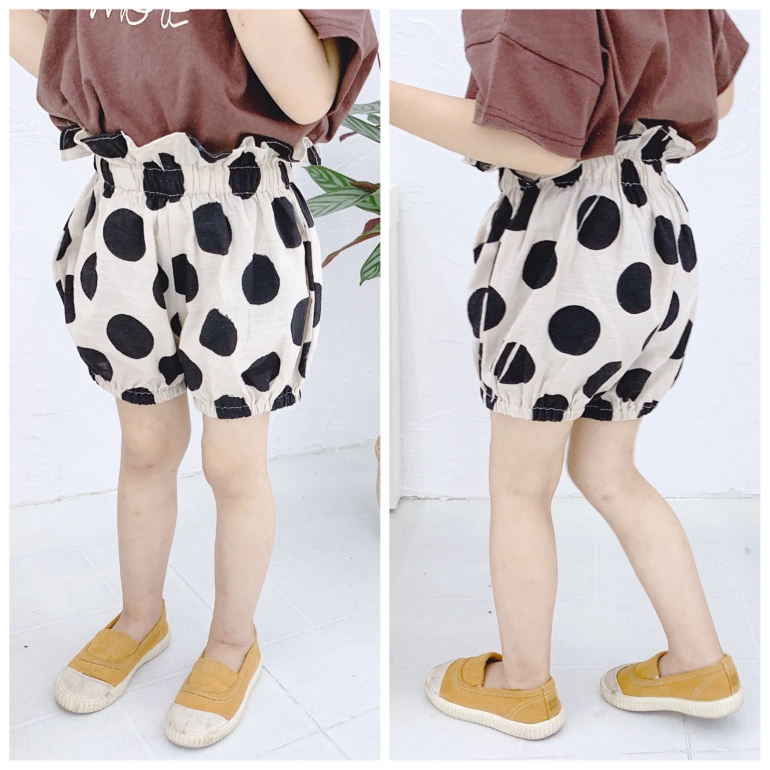 

1530 New Children's Wear Summer New Girl's Korean Point Shorts Baby Toddler Pp Shorts Dotted Pants19250