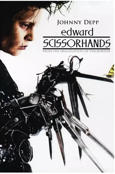 

Art Edward Scissorhands Tim Burton Movie Classic Vintage Canvas Painting Poster DIY Wall Paper Posters Home Decor Gift