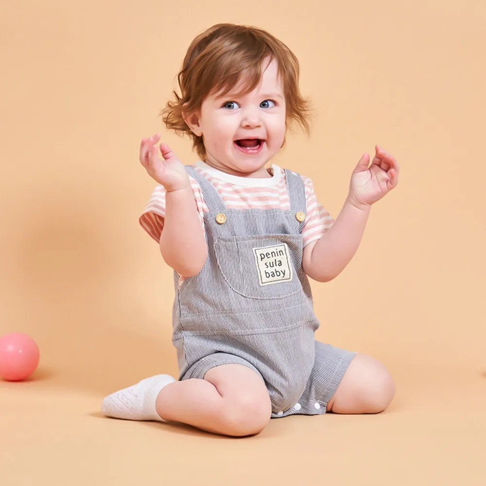 

2019 Brand New Toddler Romper Baby Girls Romper Summer Outfits Gentleman Body Suit Baby Clothes For Newborn Baby Kids Romper