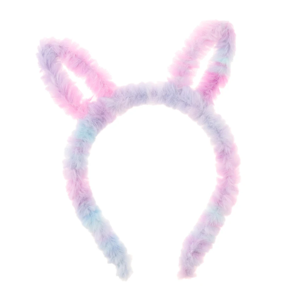 

Plush Cat Ear Hairband Kitty Headbands Bunny Ear Hair Hoops for Girl Women