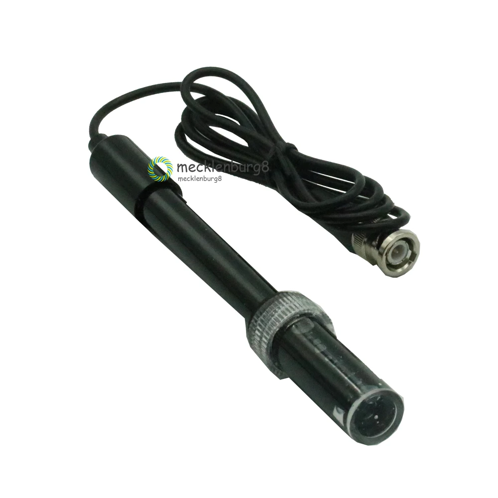 

1 PC. black ph electrode probe BNC Contor Aquarium PH controller meter Sensor Wedge best promotion