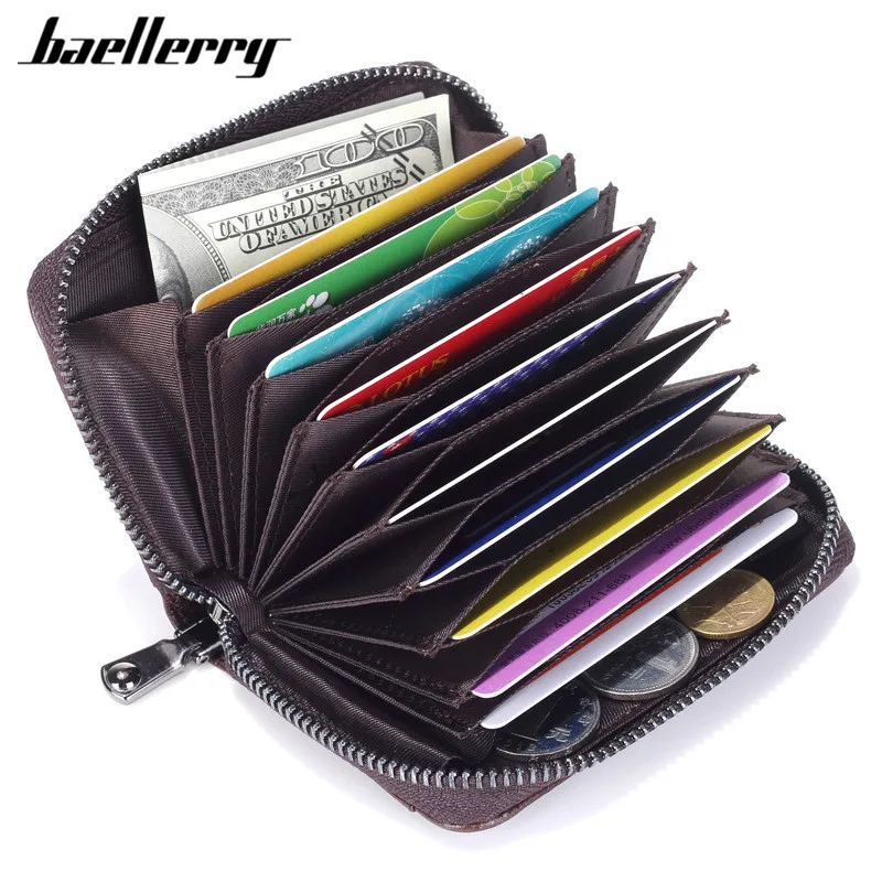 

Hot Sale Genuine Leather Card Holder Wallets Business Wea Pillow Weave Card Id Holders Case Men Women Travel Wallet porte carte