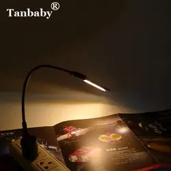 Tanbaby 8 светодио дный LED 5252 SMD USB светодио дный лампа мини-ночник переносная USB книга лампа для чтения света для ноутбука Ноутбук power Bank